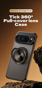 Magnetic TPU+PC Protective Case with 360° Rotating Stand (Compatible with Google Series)