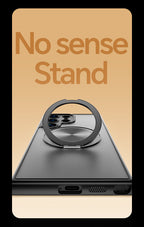 Magnetic TPU+PC Protective Case with 360° Rotating Stand (Samsung Galaxy S25/S25 PLUS/S25 Edge 5G/S25 Ultra)