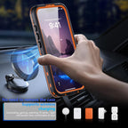 TPU+PC material snowproof, waterproof, dustproof, and shockproof phone case(iPhone 17/17 Plus/17 Pro/17 Pro Max)