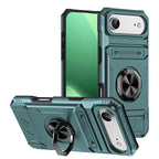 Rugged Shockproof Ring Stand Case for iPhone 17 / 16 / 15 / 14 / 13 Series