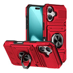 Rugged Shockproof Ring Stand Case for iPhone 17 / 16 / 15 / 14 / 13 Series