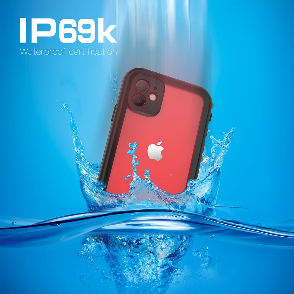TPU+PC material snowproof, waterproof, dustproof, and shockproof phone case(iPhone 11/11 Pro/11 Pro Max)
