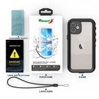TPU+PC material snowproof, waterproof, dustproof, and shockproof phone case(iPhone 12/12 mini/12 Pro/12 Pro Max)