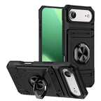 Rugged Shockproof Ring Stand Case for iPhone 17 / 16 / 15 / 14 / 13 Series