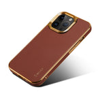Premium Leather & Electroplated Case for iPhone