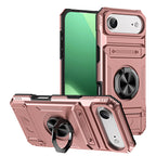 Rugged Shockproof Ring Stand Case for iPhone 17 / 16 / 15 / 14 / 13 Series