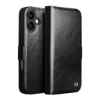 MagSafe Compatible CornerMaple Premium Genuine Leather Wallet Case for iPhone 17 / iPhone Air / iPhone 17 Pro / iPhone 17 Pro Max - Magnetic Flip Cover with Card Holder
