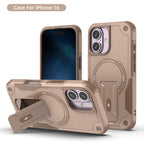 Rugged Magnetic Kickstand Case for iPhone 17 / 16 / 15 / 14 / 13 Series