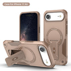Rugged Magnetic Kickstand Case for iPhone 17 / 16 / 15 / 14 / 13 Series