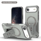 Rugged Magnetic Kickstand Case for iPhone 17 / 16 / 15 / 14 / 13 Series