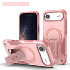 Rugged Magnetic Kickstand Case for iPhone 17 / 16 / 15 / 14 / 13 Series