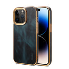Genuine First-Layer Oil-Wax Cowhide Leather Case for iPhone