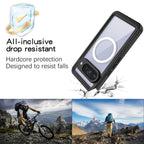 TPU + PET + PC Material Magnetic Phone Case with Snow, Water, Dust, and Drop Protection(Pixel 10/10Pro/10Pro XL)