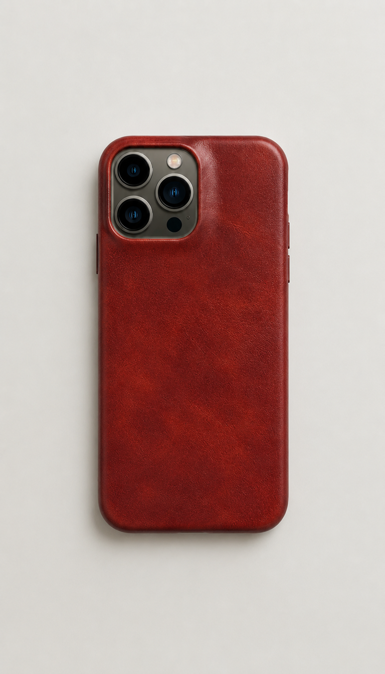 Luxury Leather iPhone Case