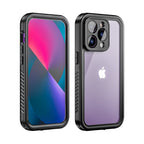 TPU+PET+PC material snowproof, waterproof, dustproof, and shockproof phone case(iPhone 14/14 Plus/14 Pro/14 Pro Max)