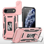 Rugged Shockproof Kickstand Case with Camera Protection for iPhone 17 / 16 / 15 / 14 / 13 Series
