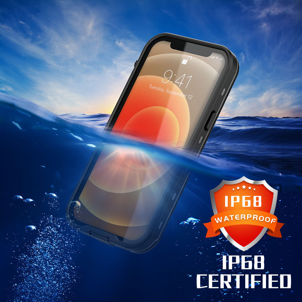 TPU+PC material snowproof, waterproof, dustproof, and shockproof phone case(iPhone 12/12 mini/12 Pro/12 Pro Max)
