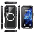 TPU+PC material snowproof, waterproof, dustproof, and shockproof phone case(iPhone 16/16 Plus/16 Pro/16 Pro Max)