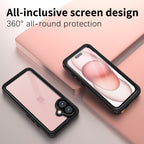 TPU+PET+PC material snowproof, waterproof, dustproof, and shockproof phone case(iPhone 16/16 Plus/16 Pro/16 Pro Max)