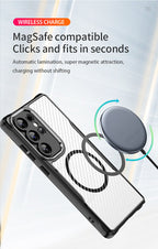 Premium TPU + PC + Acrylic Protective Case for Samsung Galaxy S25 Ultra