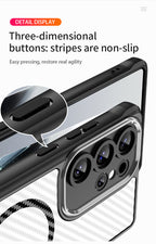 Premium TPU + PC + Acrylic Protective Case for Samsung Galaxy S25 Ultra