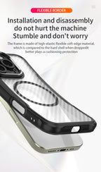 Premium TPU + PC + Acrylic Protective Case for Samsung Galaxy S25 Ultra
