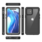 TPU+PET+PC material snowproof, waterproof, dustproof, and shockproof phone case(iPhone 12/12 mini/12 Pro/12 Pro Max)