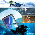 TPU+PET+PC material snowproof, waterproof, dustproof, and shockproof phone case(iPhone 12/12 mini/12 Pro/12 Pro Max)
