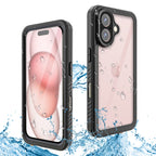 TPU+PET+PC material snowproof, waterproof, dustproof, and shockproof phone case(iPhone 16/16 Plus/16 Pro/16 Pro Max)