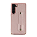 TPU + PU Protective Case with Lanyard for Samsung Galaxy S23 Plus