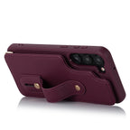 TPU + PU Protective Case with Lanyard for Samsung Galaxy S23 Plus
