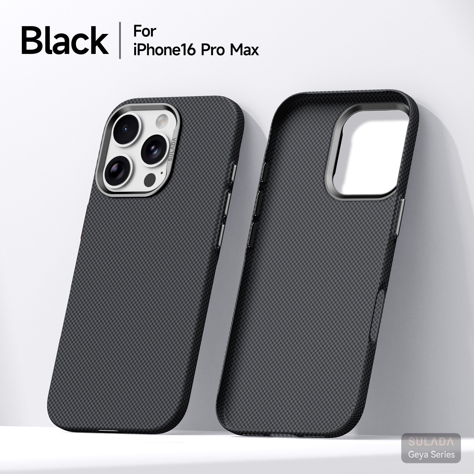 Protective iPhone Case with Metal Camera Frame &amp; Independent Buttons