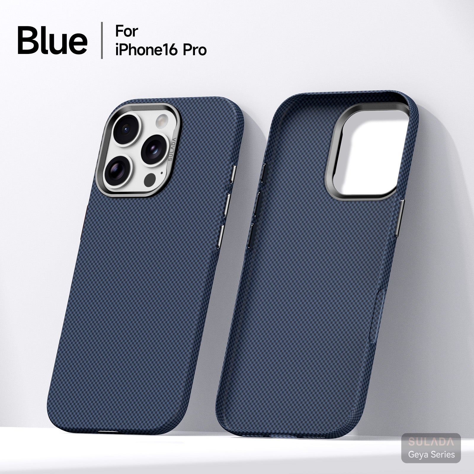 Protective iPhone Case with Metal Camera Frame &amp; Independent Buttons