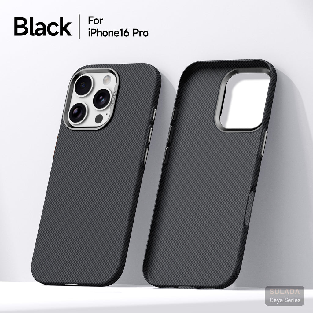 Protective iPhone Case with Metal Camera Frame &amp; Independent Buttons