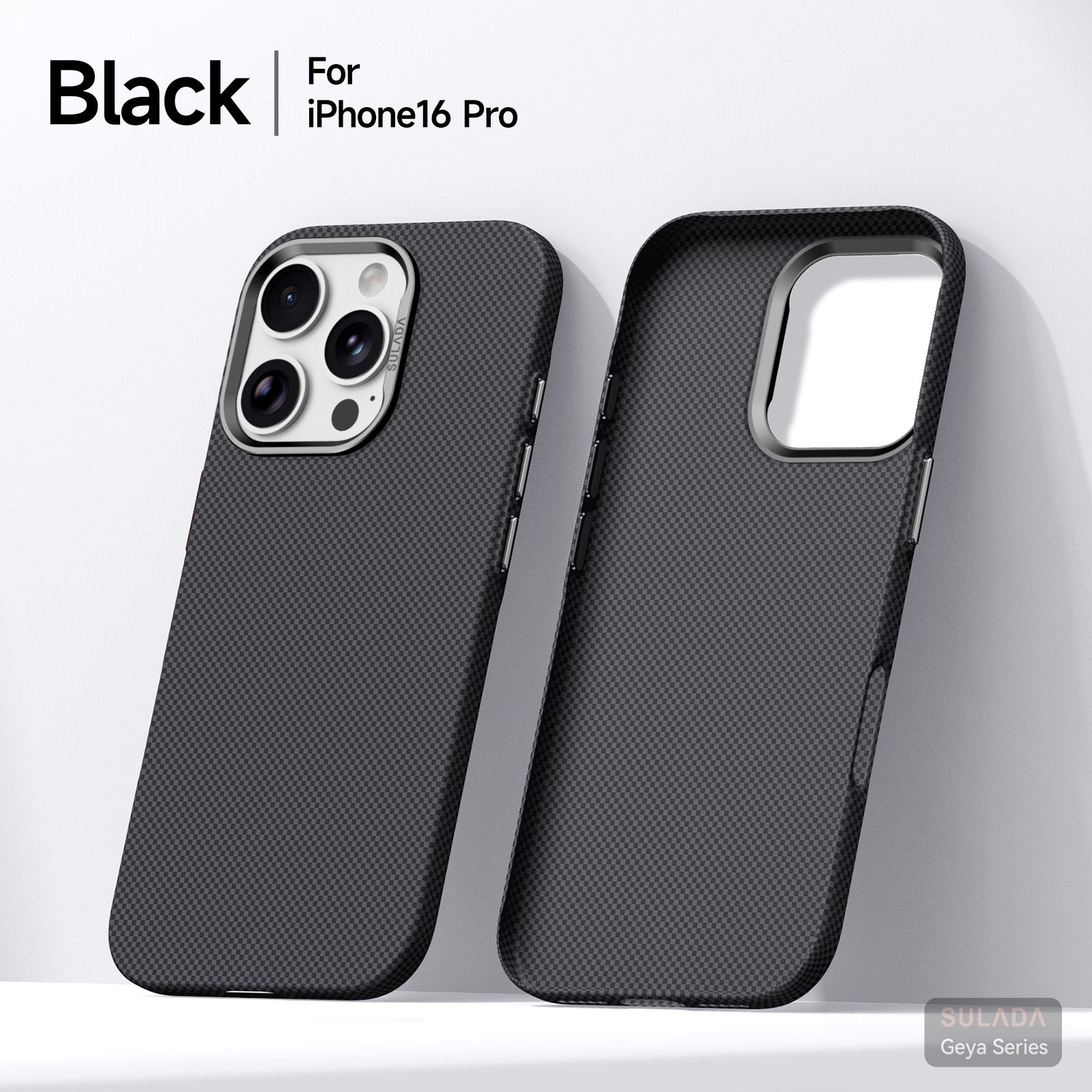 Protective iPhone Case with Metal Camera Frame &amp; Independent Buttons