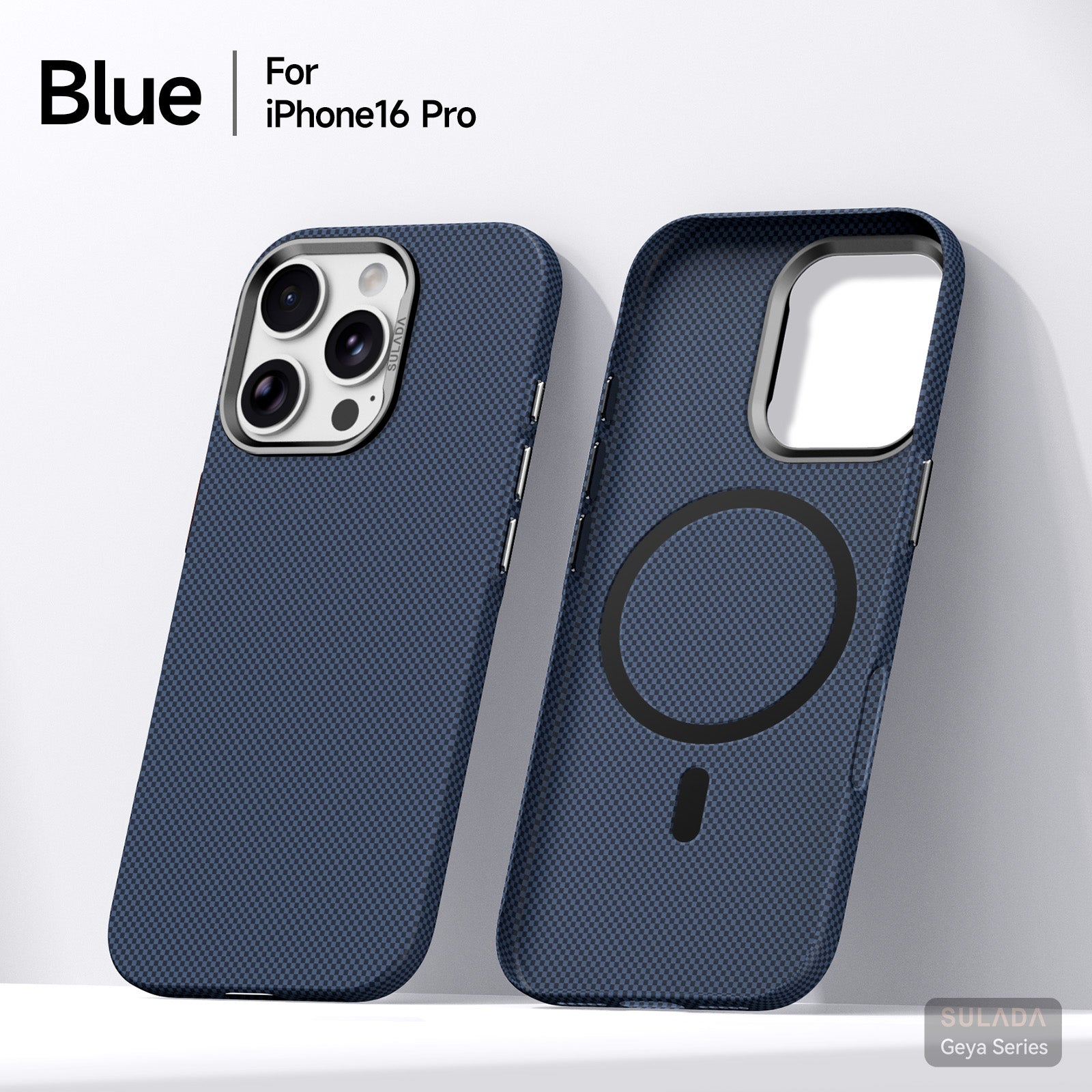 Protective iPhone Case with Metal Camera Frame &amp; Independent Buttons