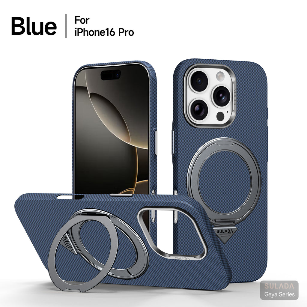 Protective iPhone Case with Metal Camera Frame &amp; Independent Buttons
