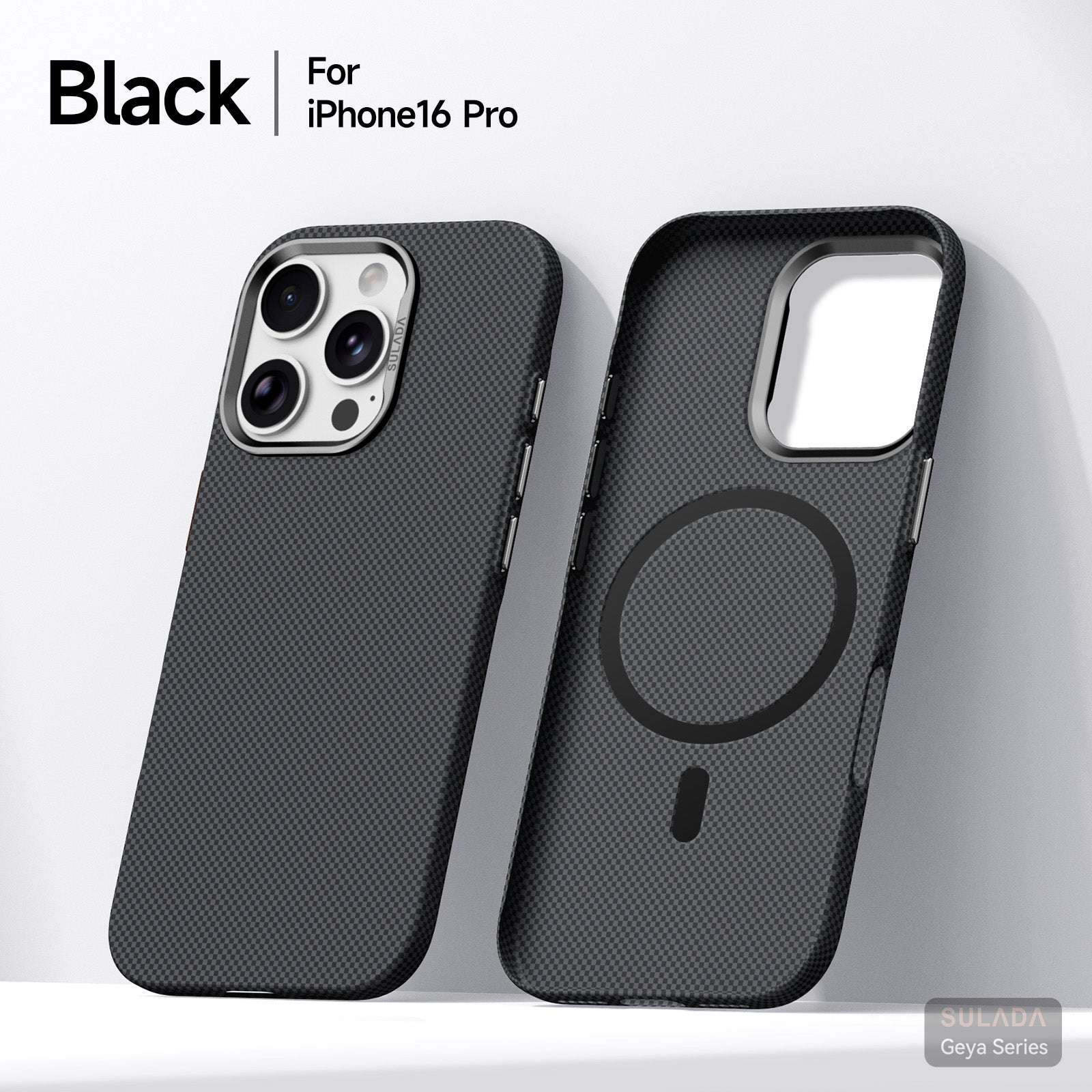 Protective iPhone Case with Metal Camera Frame &amp; Independent Buttons