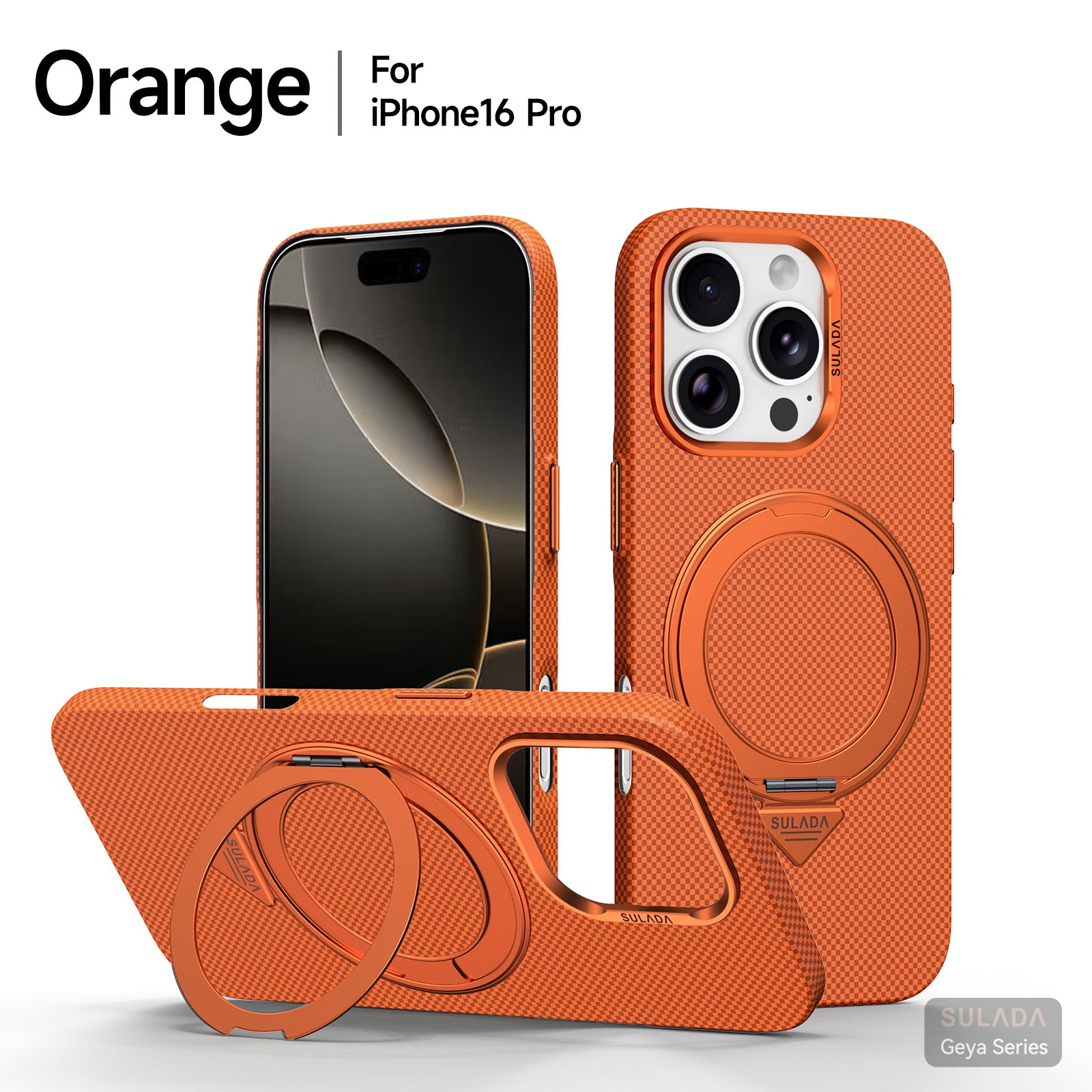 Protective iPhone Case with Metal Camera Frame &amp; Independent Buttons