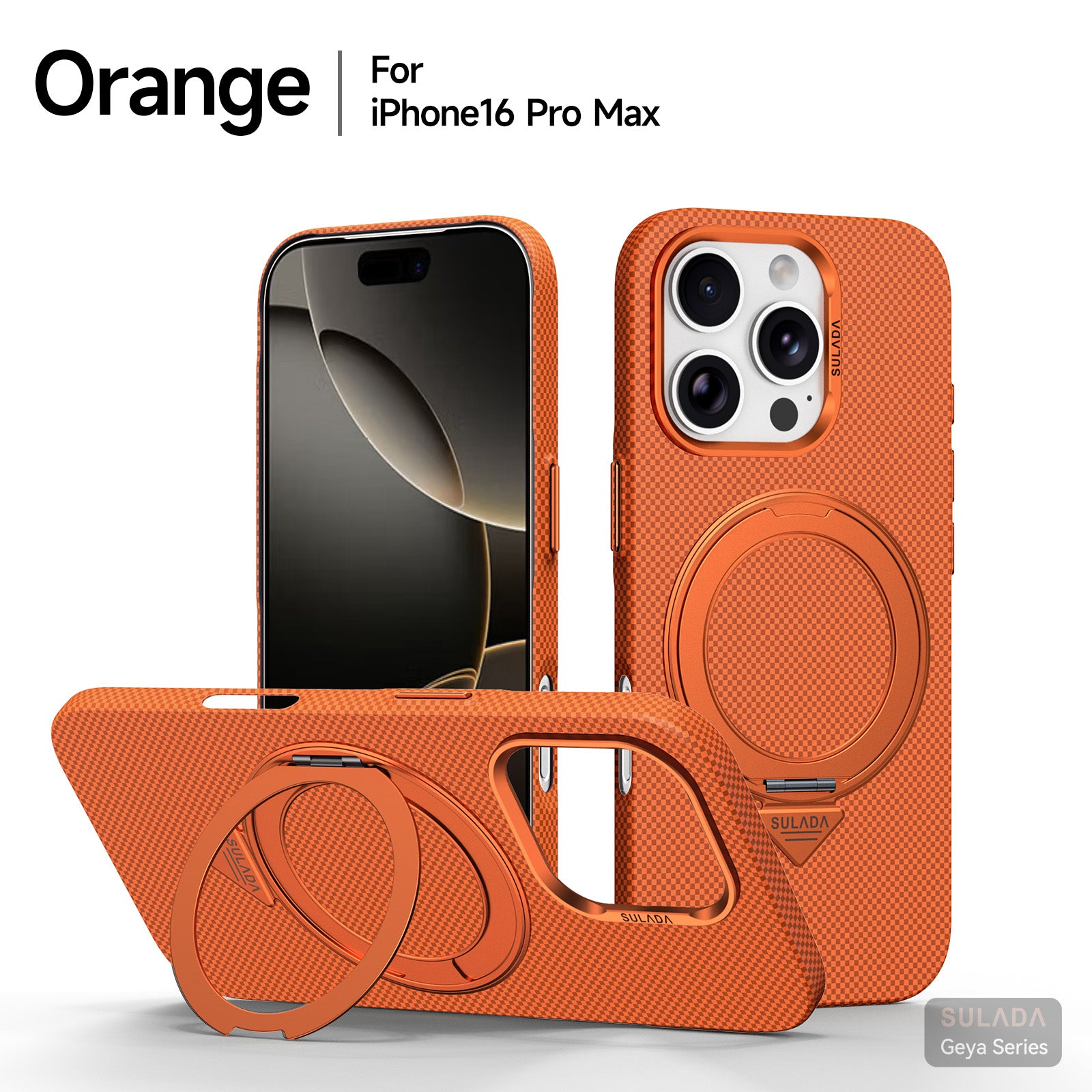 Protective iPhone Case with Metal Camera Frame &amp; Independent Buttons