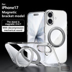 Crystal Clear AR-Enhanced PC Case with Metal Camera Protection for iPhone
