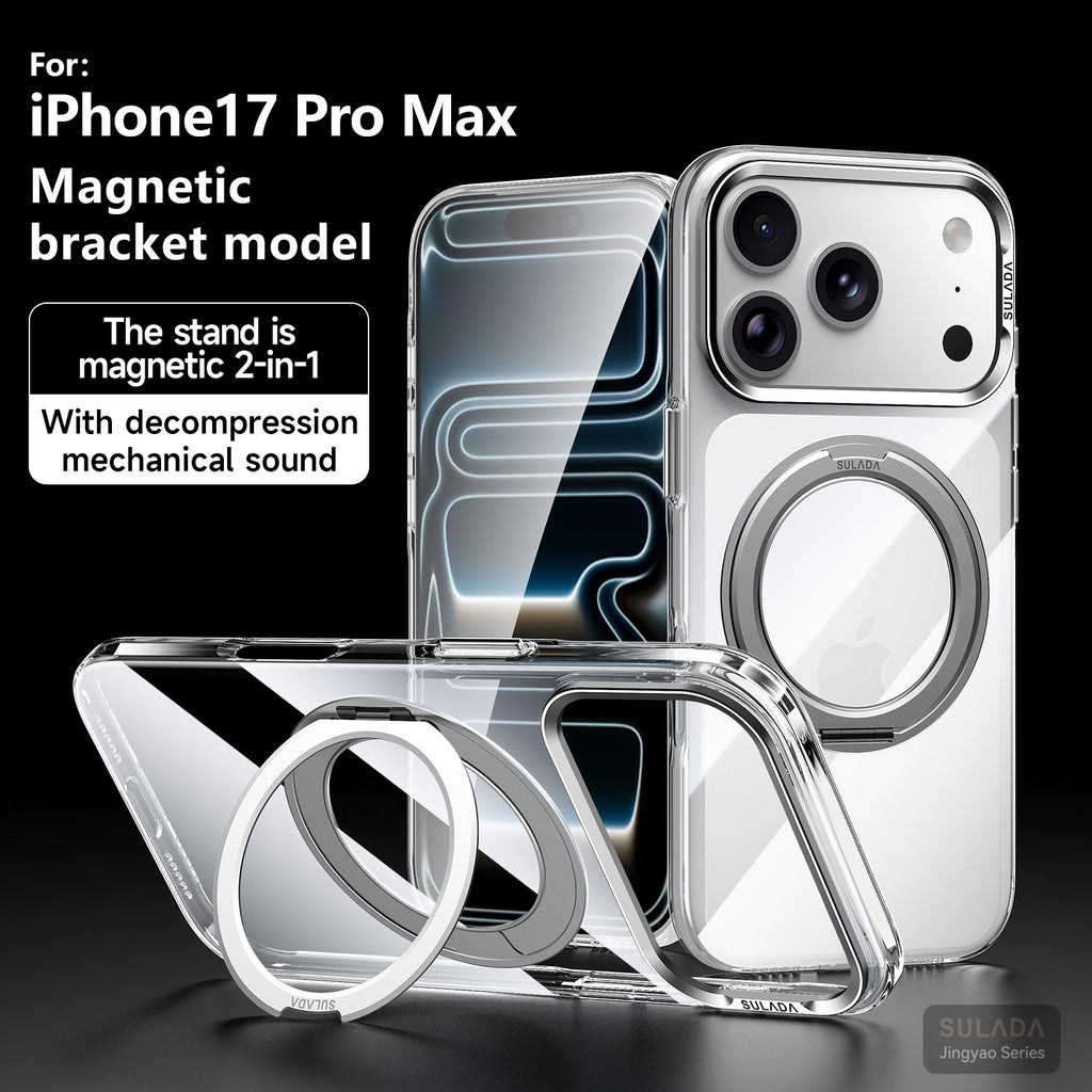 Crystal Clear AR-Enhanced PC Case with Metal Camera Protection for iPhone
