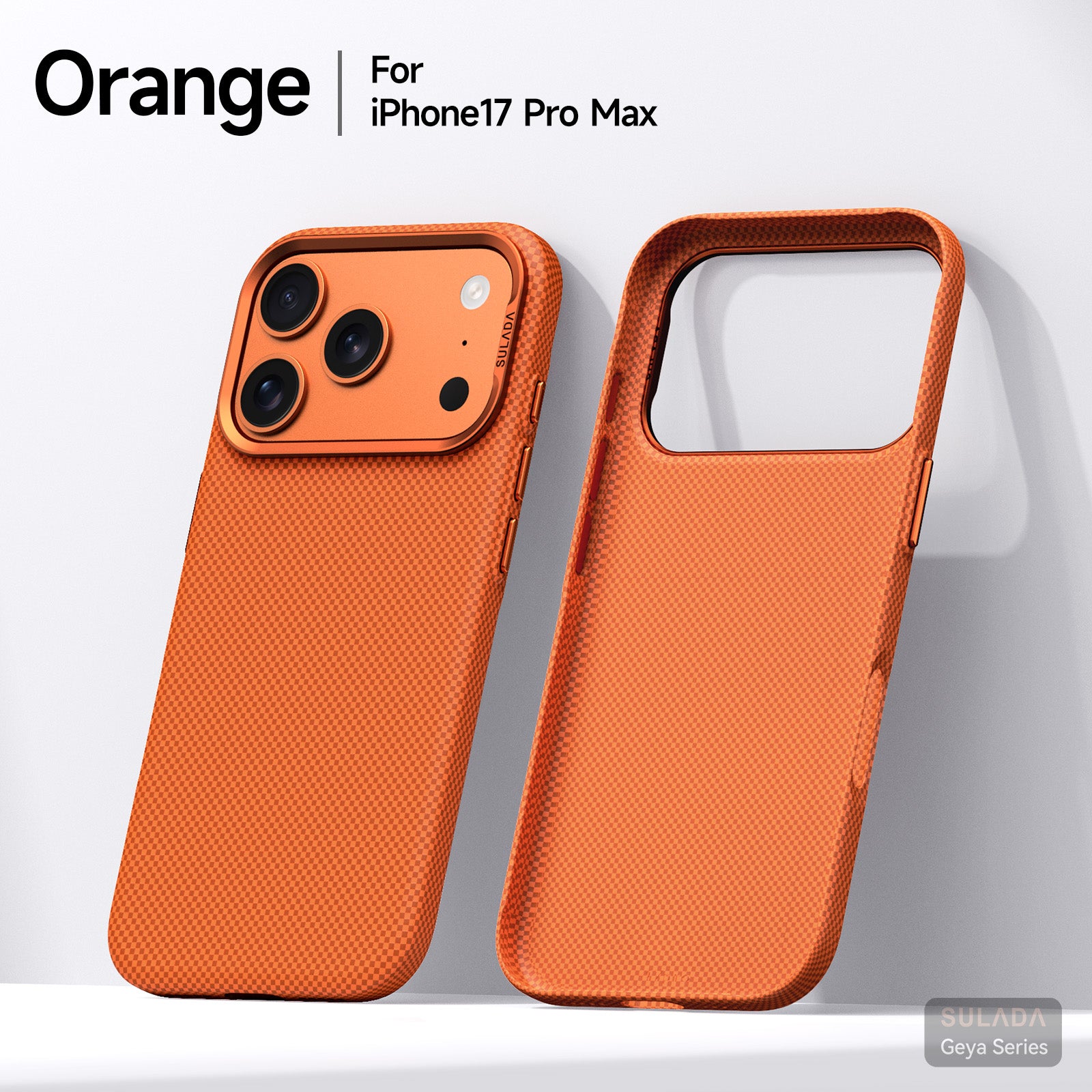 Protective iPhone Case with Metal Camera Frame &amp; Independent Buttons