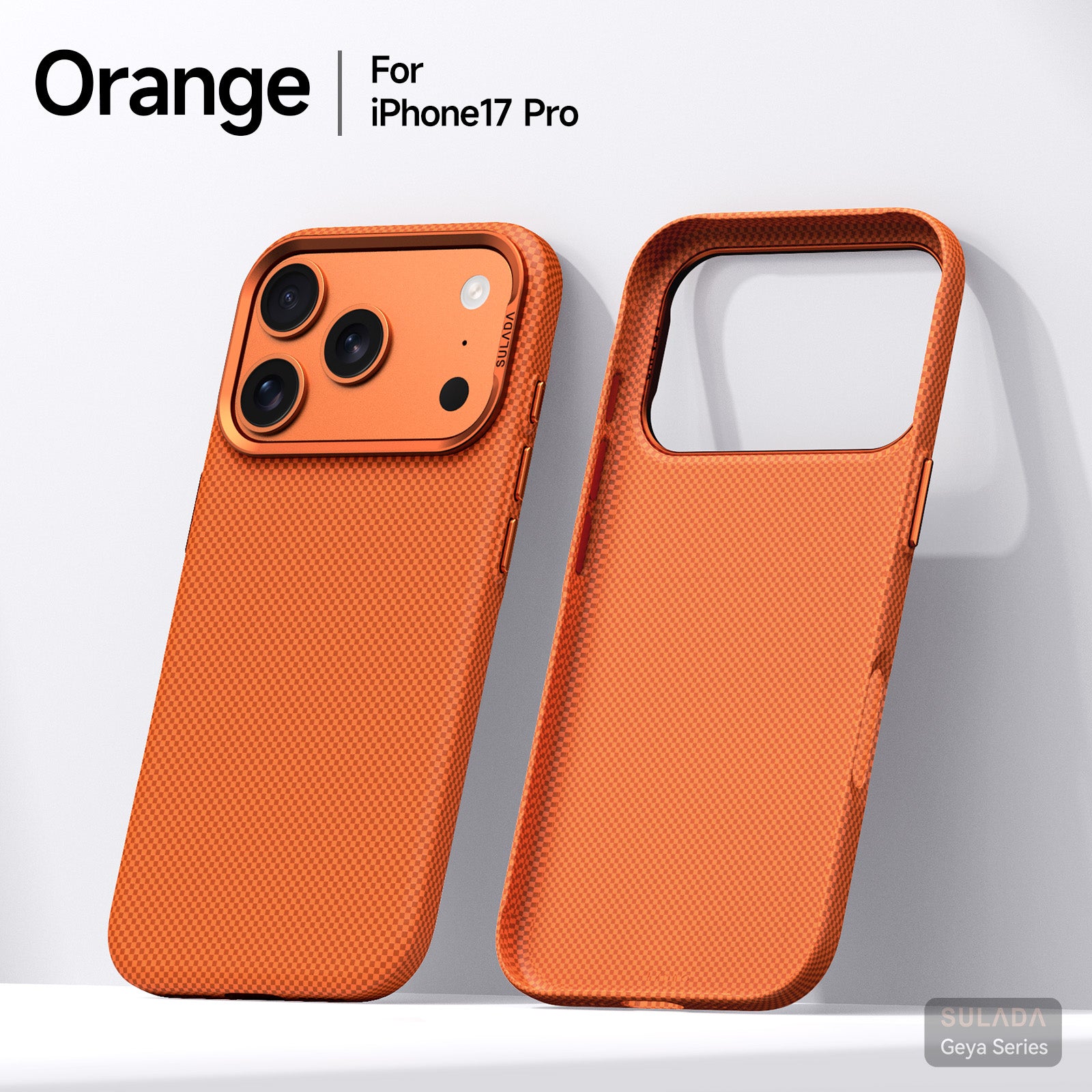 Protective iPhone Case with Metal Camera Frame &amp; Independent Buttons