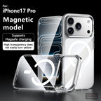 Crystal Clear AR-Enhanced PC Case with Metal Camera Protection for iPhone