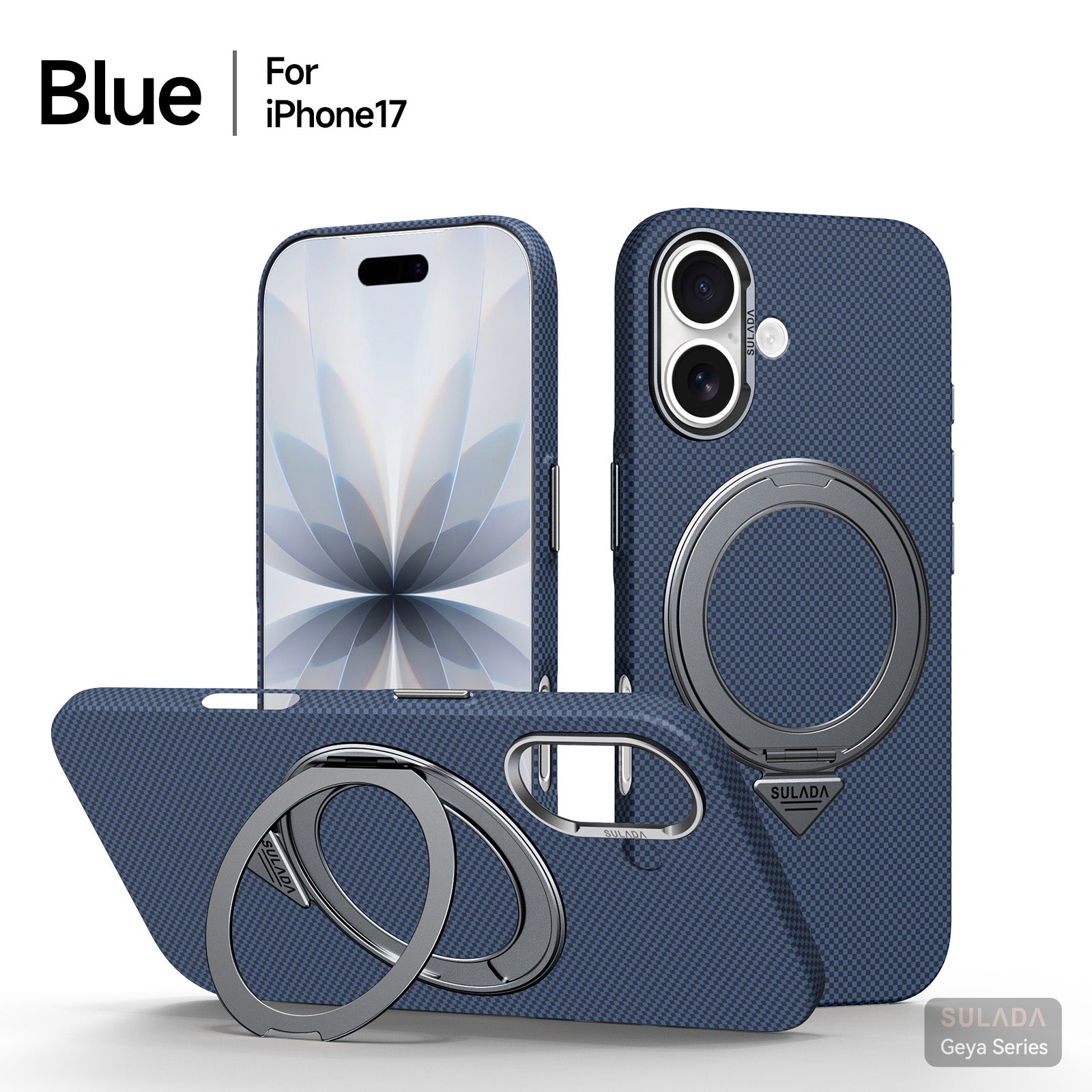 Protective iPhone Case with Metal Camera Frame &amp; Independent Buttons