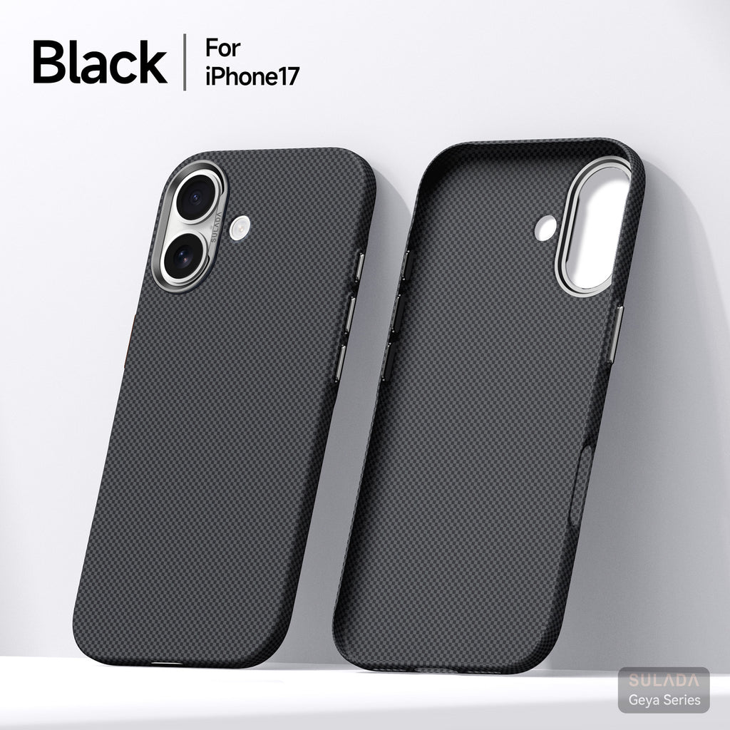 Protective iPhone Case with Metal Camera Frame &amp; Independent Buttons