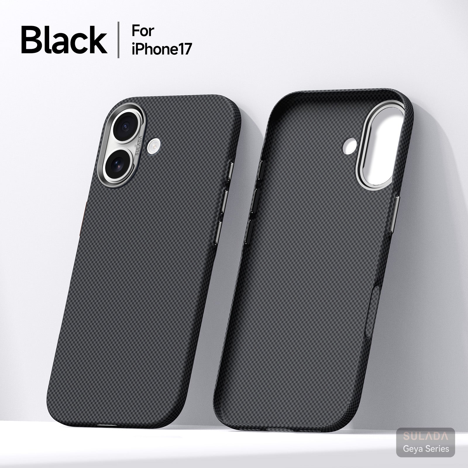 Protective iPhone Case with Metal Camera Frame &amp; Independent Buttons