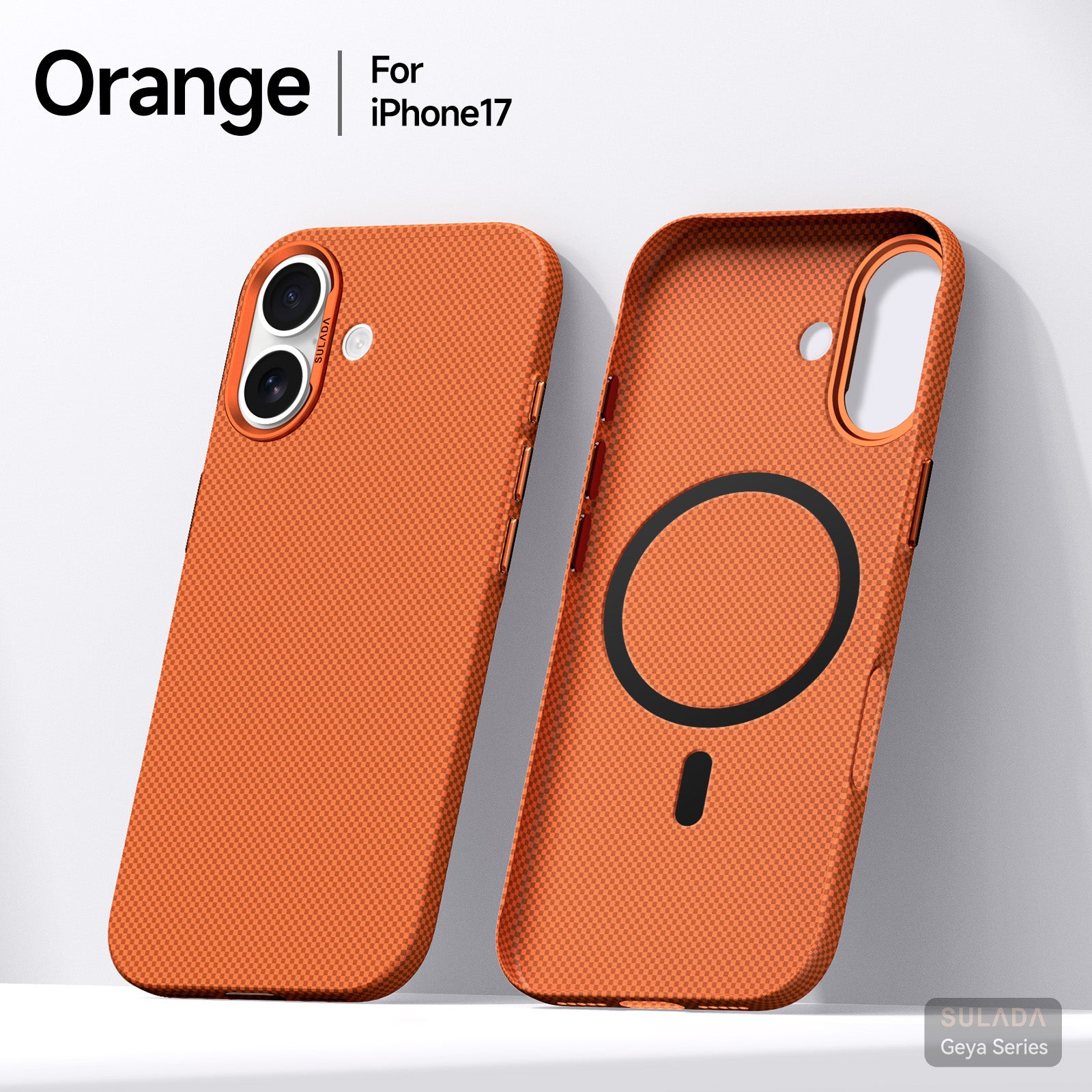 Protective iPhone Case with Metal Camera Frame &amp; Independent Buttons