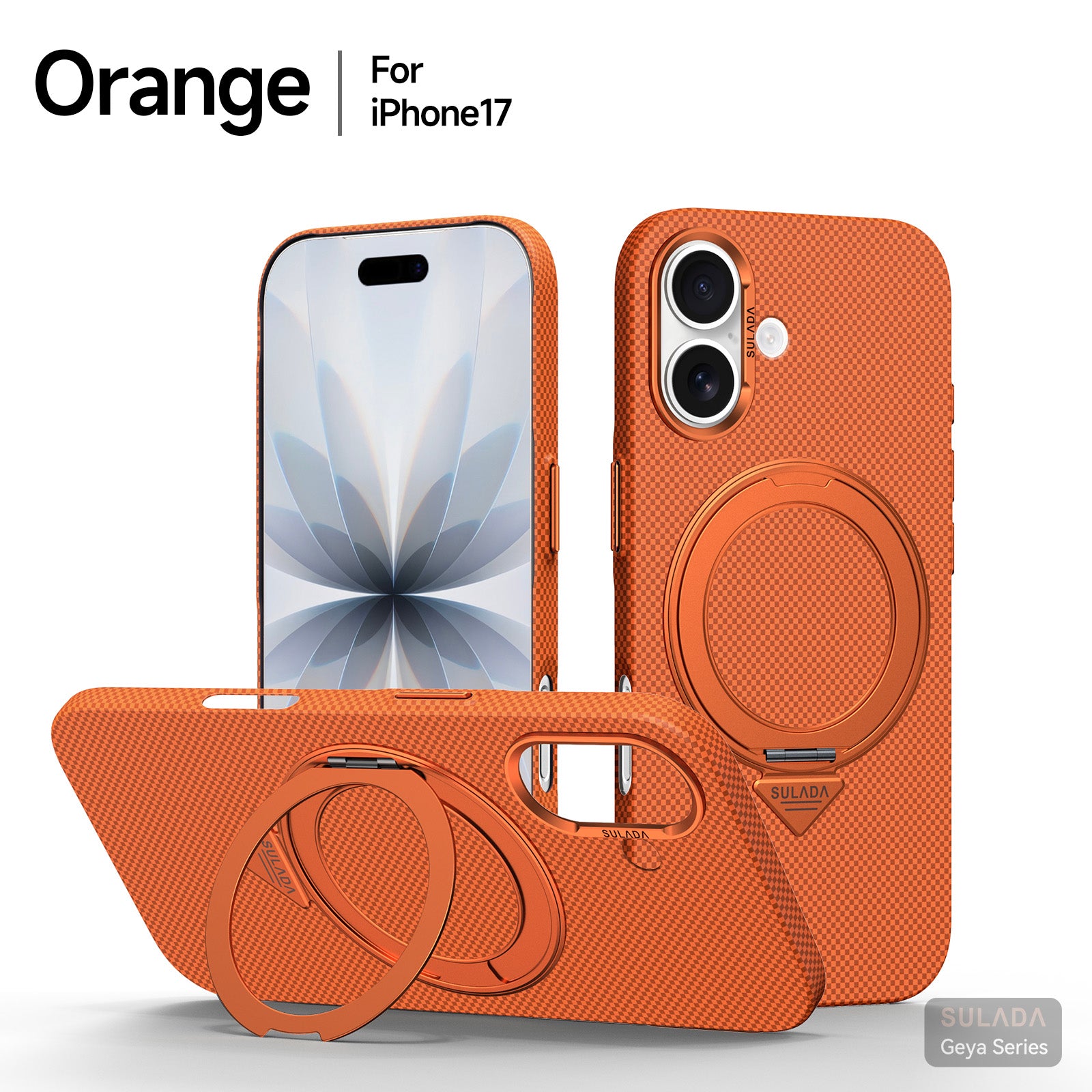 Protective iPhone Case with Metal Camera Frame &amp; Independent Buttons